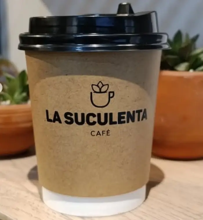 vaso de cafe muy bonito