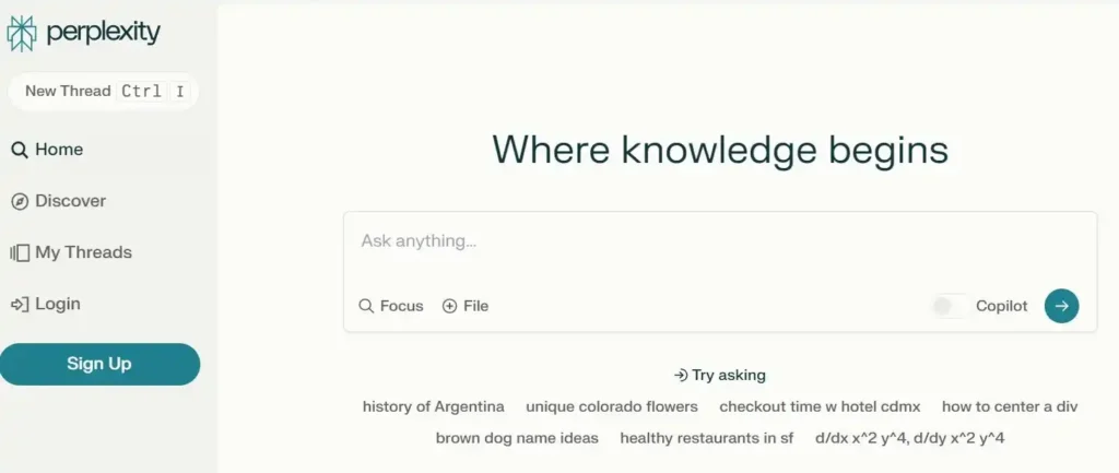Perplexity AI